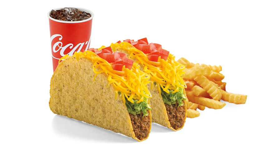 (#1) 2 The Del Tacos Meal