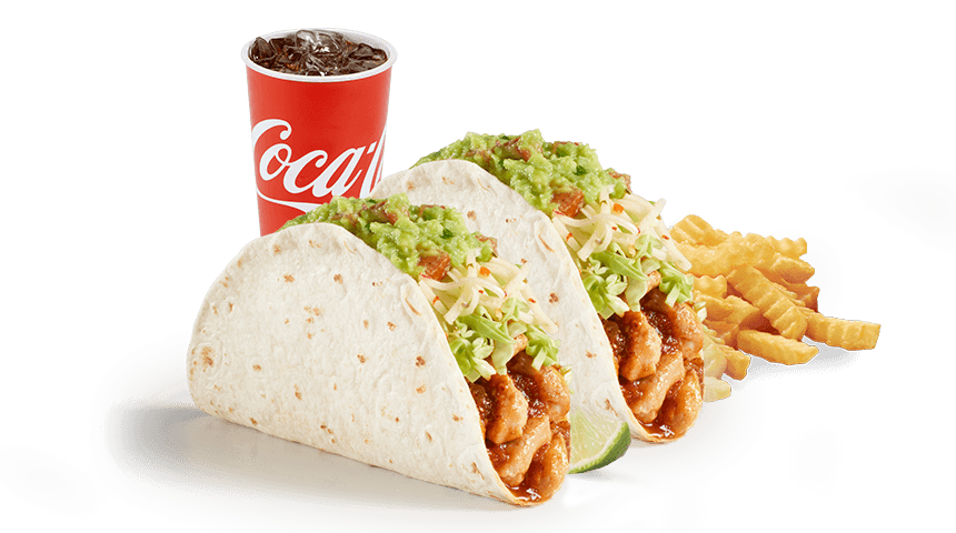 NEW DEL DORADO CHICKEN TACOS MEAL